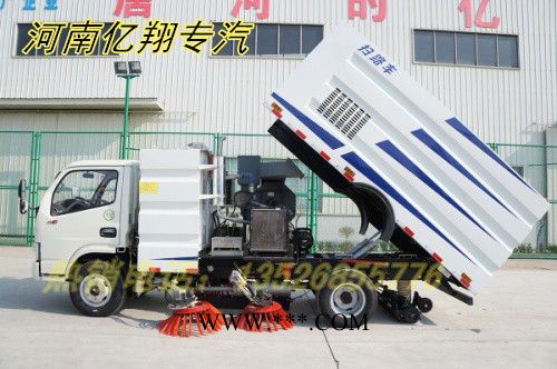 斯威普牌东风多利卡EQ1070SJ3BDF扫地车，100马力朝柴发动机，进口液压系统，优化的结构设计，性价比高图2