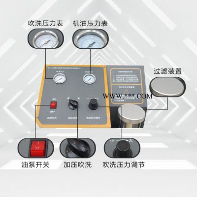 车安达ASE-008E润滑系统油道过滤清洗机  更换机油 发动机免拆动态深度过滤清洗