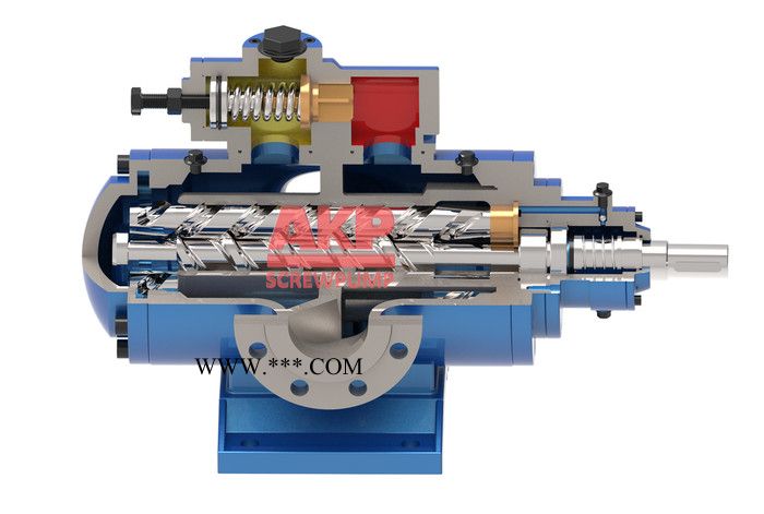 艾科长期供应钢铁型材挤压机冷却循环系统三螺杆泵SNH210R46U12.1W2精轧机润滑油泵 柴油发动机引擎主机滑油泵图2