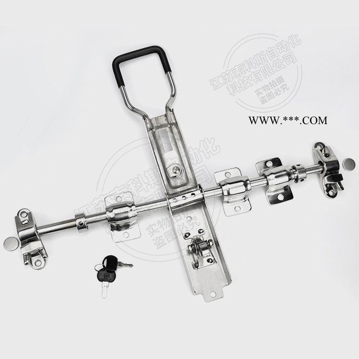 索科斯MSZC-401 304不锈钢把手锁大型货柜车厢连杆式把手货柜冷冻冷藏库天地门锁图4