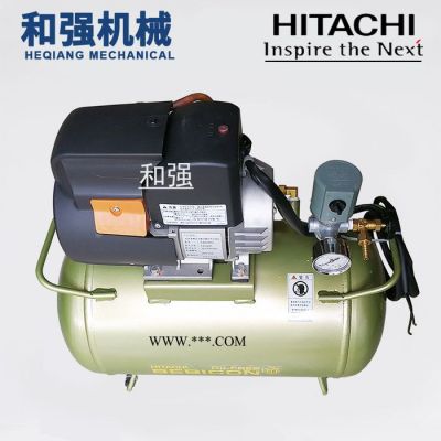 供应实验室专用日立活塞机|日立小型空气压缩机0.2LE-8S5C 油活塞式空气压缩机