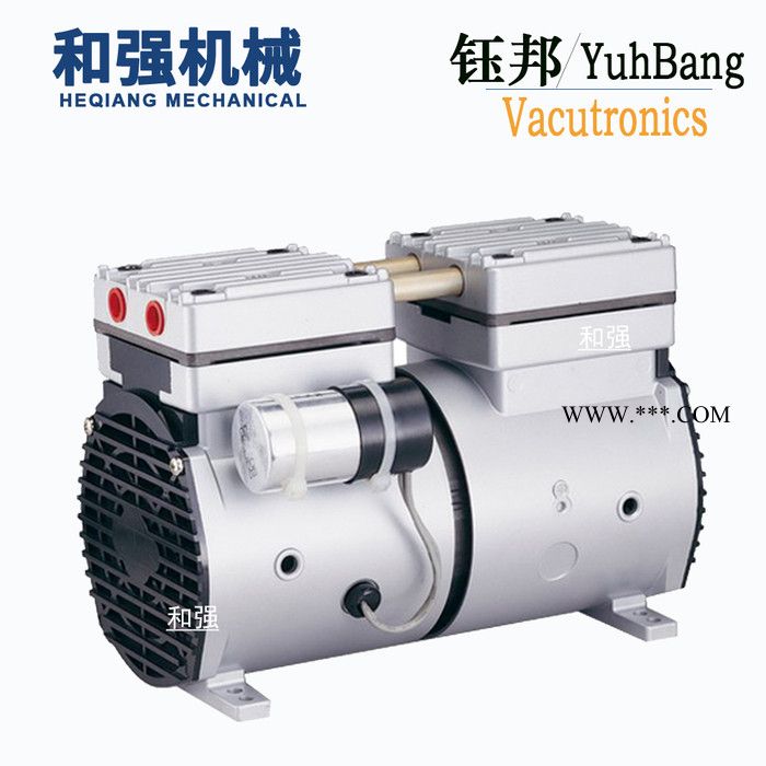 台湾钰邦无油活塞空气压缩机DP-40C 原装VACUTRONICS.INC真空风泵 低噪声 无油泵 活塞真空泵图7