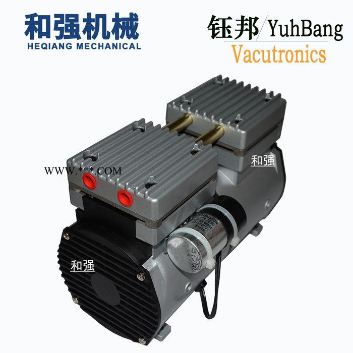台湾钰邦无油活塞空气压缩机DP-40C 原装VACUTRONICS.INC真空风泵 低噪声 无油泵 活塞真空泵图6
