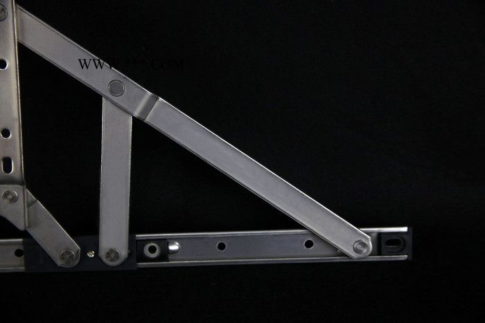 开朗 派力奥供应滑撑左右头四连杆窗撑不锈钢铰链图7