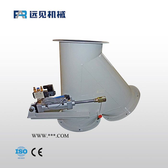 远见TBDQ 气缸推动连杆三通 方形可定制三通 物料输送转向三通设备图2