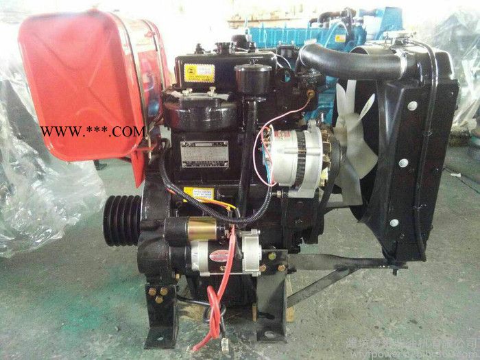 **，潍坊壹发490工程装水箱、油箱、飞轮上装皮带轮图2