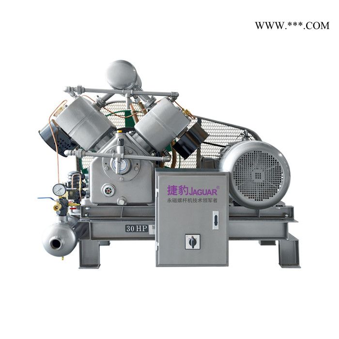 JAGUAR/捷豹 活塞式空压机 活塞式空气压缩机 捷豹活塞空压机 水冷却W2/W4 活塞式空气压缩机图2