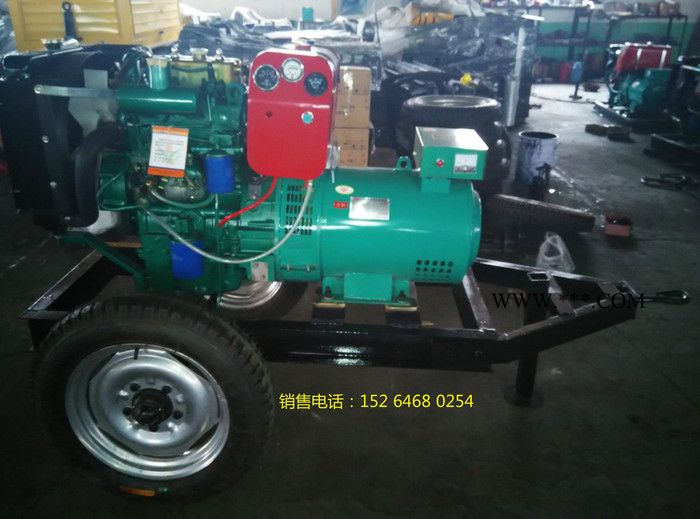 华旭ZH2110P，双缸柴油机，农机车用柴油发动机，35马力 不带离合器 皮带轮卡飞轮 潍坊双缸机厂家图3