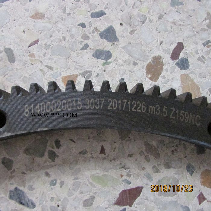 供应徐工机械吊车配件81400020015飞轮齿圈Z159NC图3