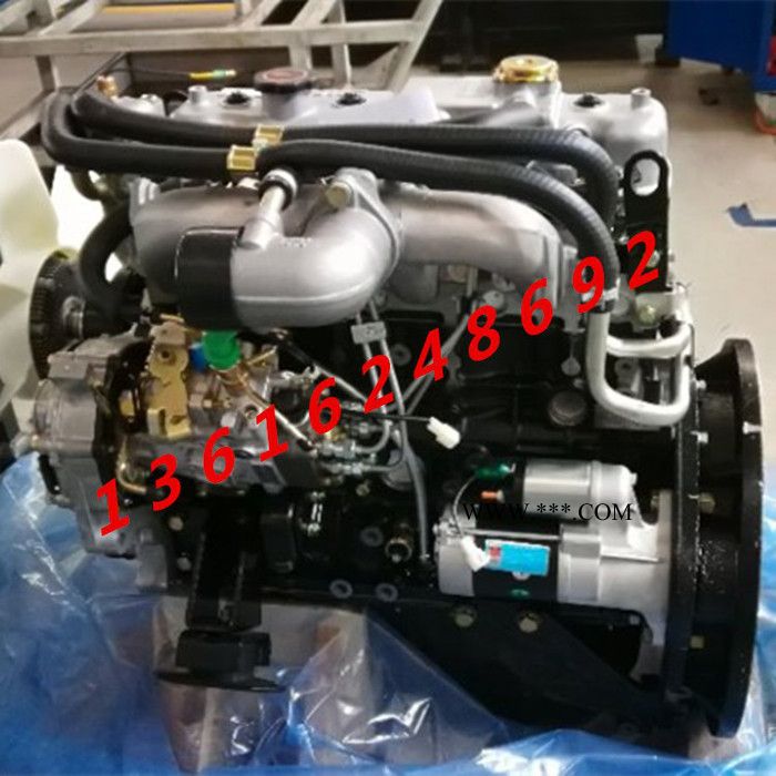 江铃JX493G3-201带飞轮壳高转速发动机船机 固定动力 改装图3