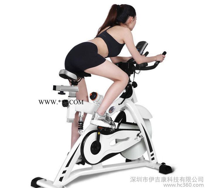 伊吉康动感单车多功能脚踏健身车超静音磁控家用室内实心飞轮图2