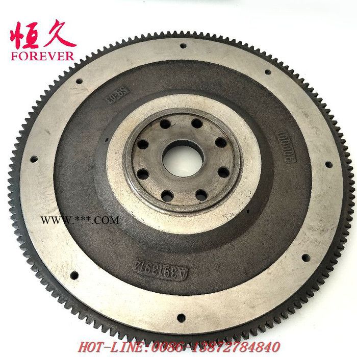 东风EQ1118GA配件EQ2102配件飞轮总成A3913914 173齿图2