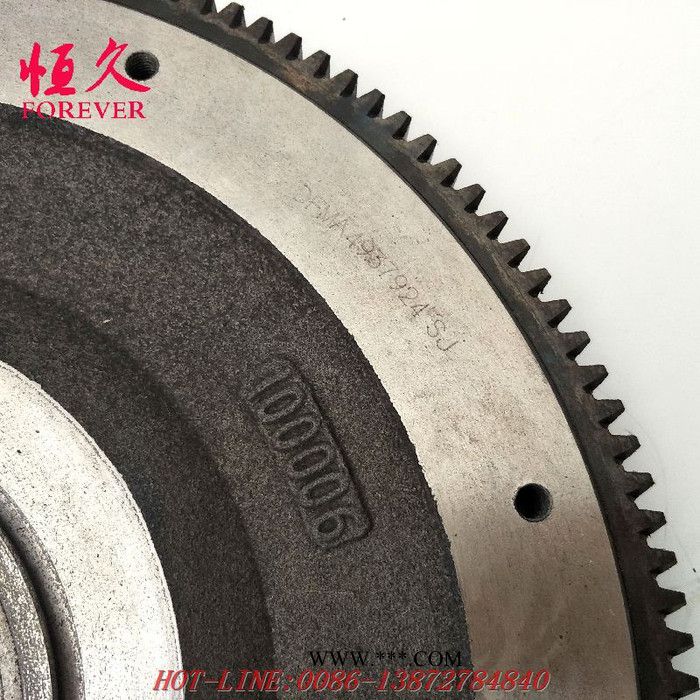 东风EQ1118GA配件EQ2102配件飞轮总成A3913914 173齿图6