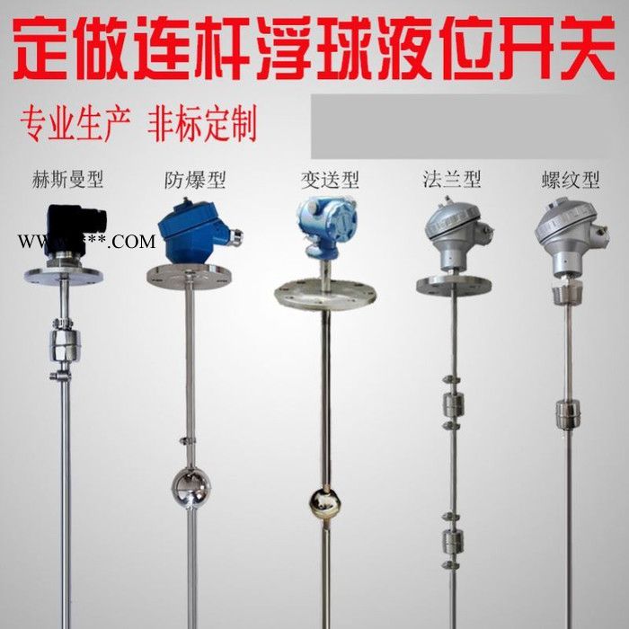 不锈钢浮球液位计PP连杆浮球开关液位变送器干簧管多点水位控制器 常州  苏州厂家定制不锈钢多点浮球液位计液位开关图4