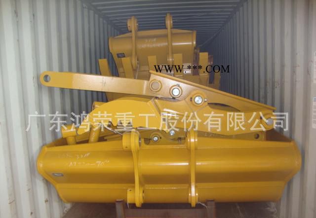 30吨级挖掘机用特殊前置工装属具附件,机械连杆拇指夹图2