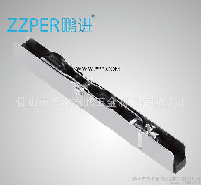 直销滑轮山字槽移门轨道玻璃滑轮 双飞轮不锈钢玻璃移门滑轮图2