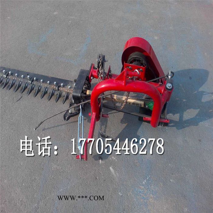往复式割草机 偏置式曲柄连杆机构 紫花苜蓿芦苇割草机图2