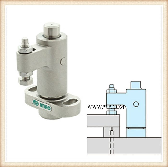 IMAO今尾 AMWSW16R-W-D 工业标准夹具 气动旋转式夹具(连杆型)图2