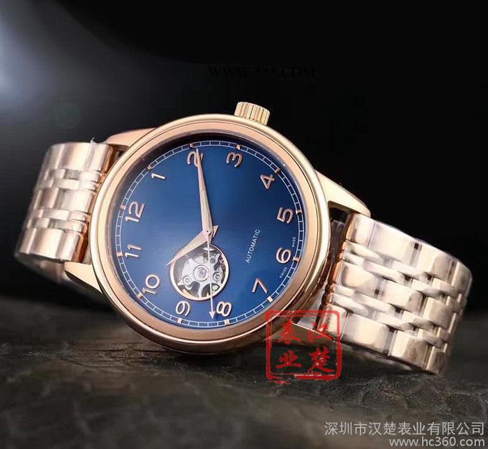 飞轮计时男士机械表全自动机械机芯腕表海欧精密机芯不锈钢手表图3