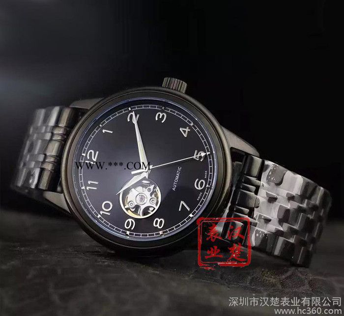 飞轮计时男士机械表全自动机械机芯腕表海欧精密机芯不锈钢手表图2