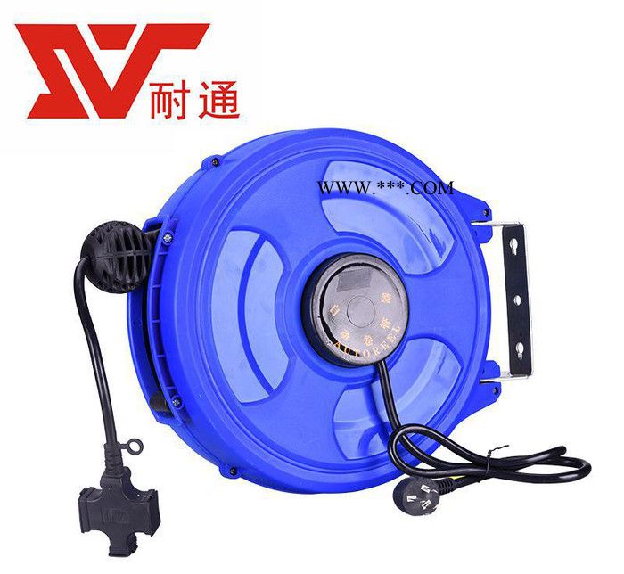 耐通飞轮款自动伸缩卷管器气鼓电鼓绕管器4S车用工具高压洗车水鼓图2