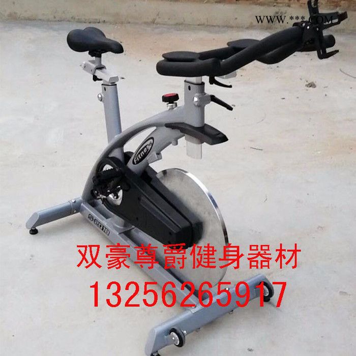 双豪尊爵SH-2018健身房有氧运行器材史帝飞动感单车电镀精钢大飞轮双豪尊爵健身器材 健身房动感单车图3