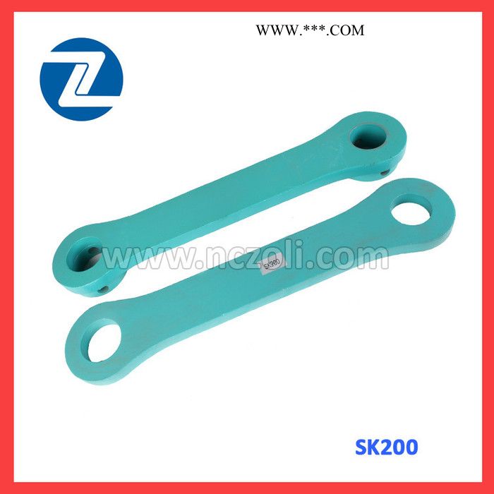 卡特挖掘机配件 E330D 原装带耳朵款加厚一体连杆图2