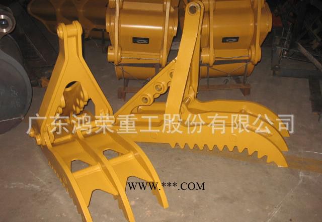 7吨级挖掘机用特殊前置工装属具机械式连杆式拇指夹，厂价直销图1