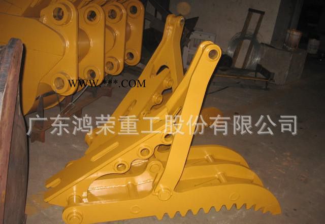 7吨级挖掘机用特殊前置工装属具机械式连杆式拇指夹，厂价直销图2