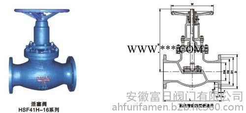 安徽富日阀门  SFJ41H、HSFZ41H-PPL法兰连接可调节活塞阀  法兰活塞阀   安徽阀门  阀门公司图5