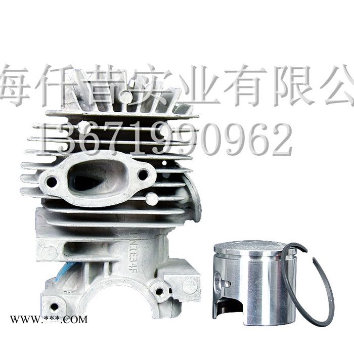 油锯配件 奥玛克2500油锯缸体总成 油锯配件 油锯缸套活塞活塞环 油锯配件图2