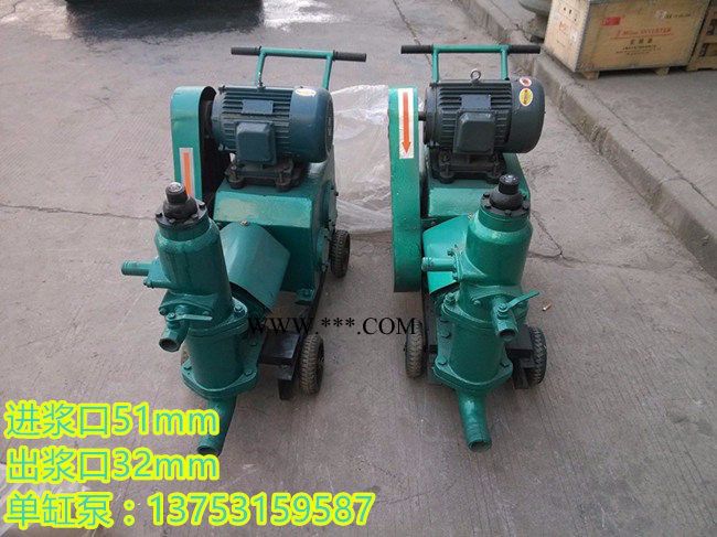 山西宁波活塞灰式浆泵煤矿用灰浆机好用吗图3