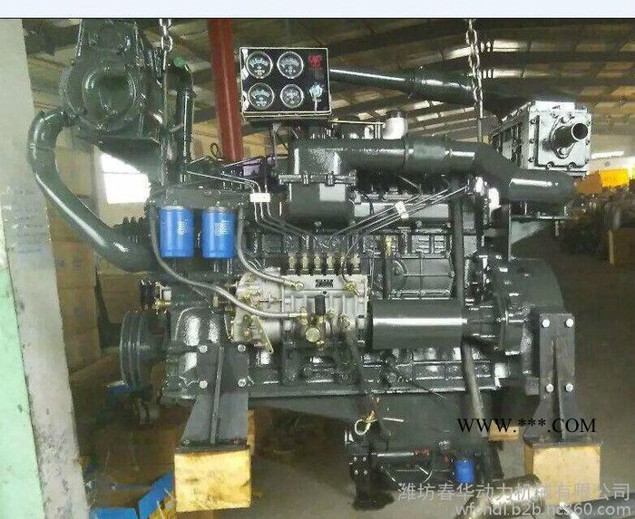 潍柴系列(6113AZLC)船用柴油机  190kw发动机1800转 带海淡水交换器和机油冷却器图2