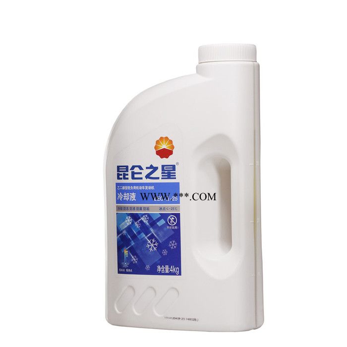 昆仑之星防冻液  -25℃  4kg*6桶/箱  乙二醇轻负荷机车发动机冷却液图3