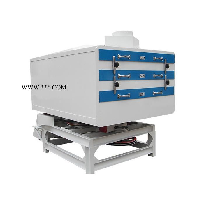 甘孜曲轴式震动筛无尘粮食去石机图2