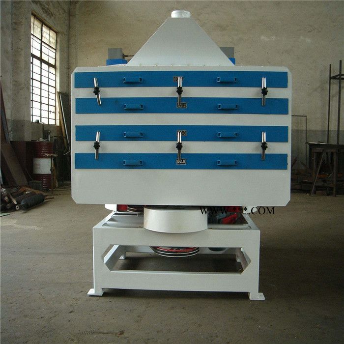 甘孜曲轴式震动筛无尘粮食去石机图3