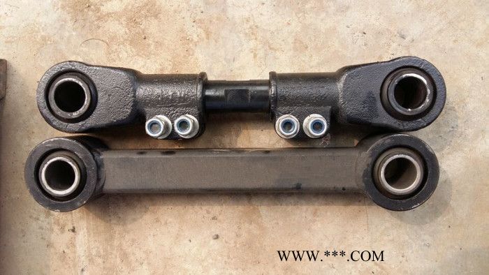 厂家供应半挂车固定连杆 挂车悬架拉杆 活动连杆总成 挂车美式悬挂图3