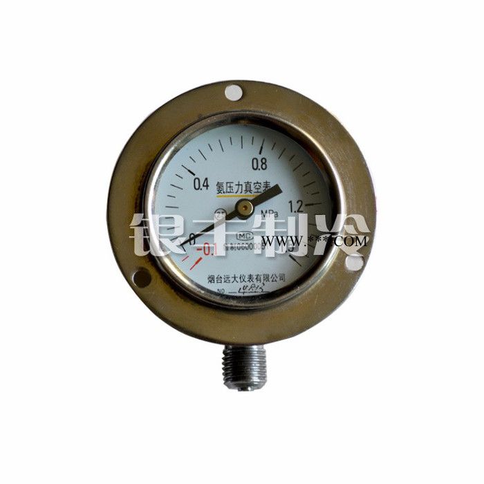 烟台远大Y60 氨用压力真空表压力表螺杆机活塞机抗震图3
