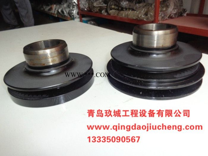 洋马4TNV94曲轴皮带轮双槽图2