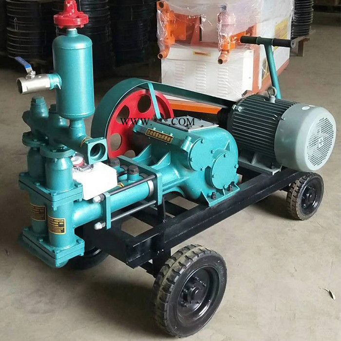 卧式双缸砂浆泵 双缸活塞泵注浆机 活塞式注浆机图4