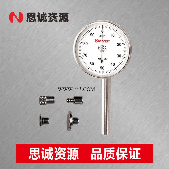 施泰力/Starrett 196系列通用背置活塞式指示表 .200, 5MM图3