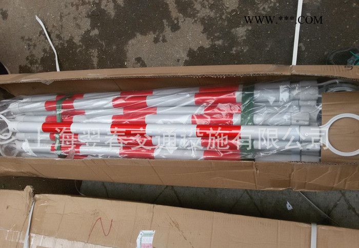 PVC伸缩连接杆 路锥警示连杆 路路障连杆 警示杆 橡胶路锥连接杆图1