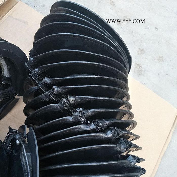 沧一CYMA定做 液压油缸伸缩防尘罩、缝合式活塞杆伸缩防尘罩、防尘防油活塞杆伸缩保护套图1