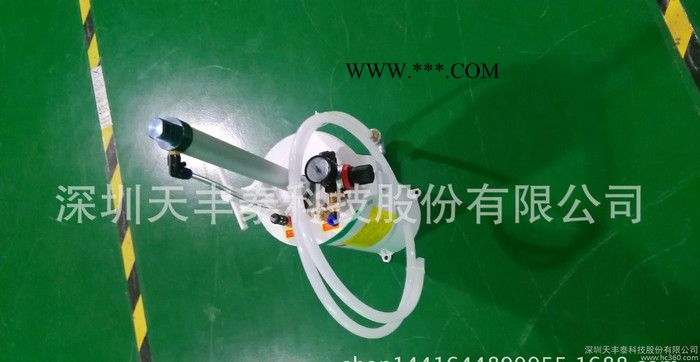 天丰泰 T8打胶机专用压力桶 快速2600ML气钢活塞压力桶图3