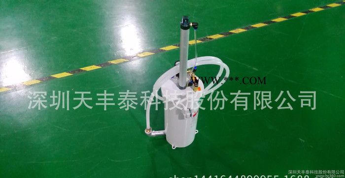 天丰泰 T8打胶机专用压力桶 快速2600ML气钢活塞压力桶图2