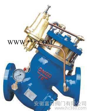 安徽富日阀门  YQ980010过滤活塞式预防水击泄放阀  过滤活塞式电磁控制阀  安徽阀门 合肥阀门图3