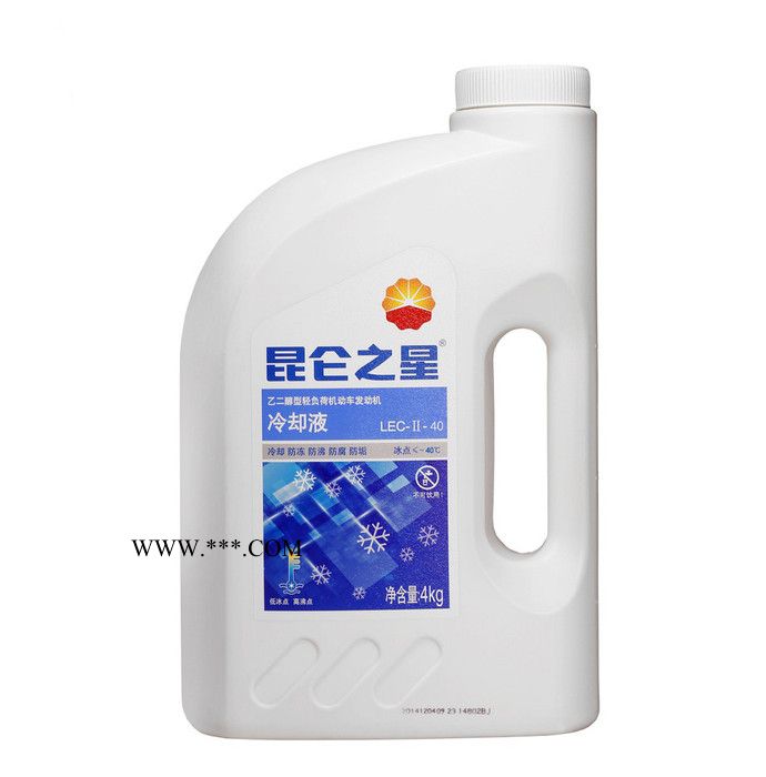 昆仑之星防冻液 -40℃ 4kg*6桶/箱 乙二醇型轻负荷发动机冷却液图3