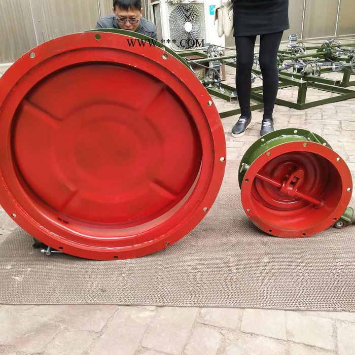 供应**人防设备手电动双连杆SMF**手动双连杆密闭阀  设备齐全图4