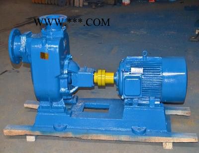ZW80-65-20自吸无堵塞连杆式排污泵  7.5KW                本公司证书齐全！此产品保图3