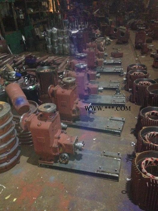 ZW80-65-20自吸无堵塞连杆式排污泵  7.5KW                本公司证书齐全！此产品保图2